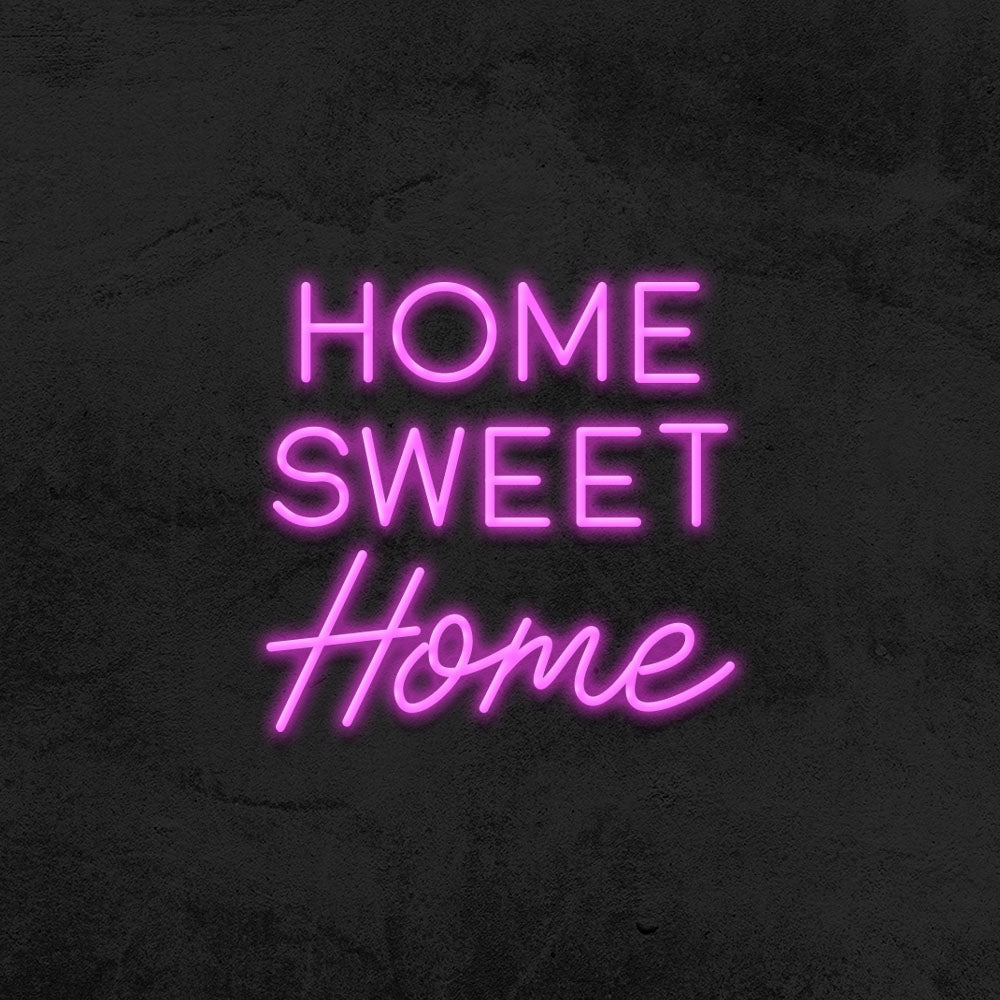 Home Sweet Home - Led Neon Sign – Mk Neon