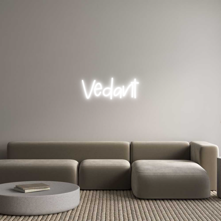 Create your Neon Sign Vedant