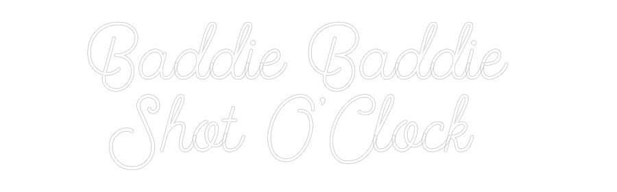 Create your Neon Sign Baddie Baddie...