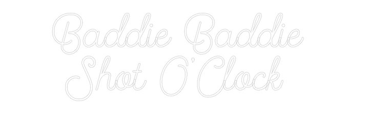 Create your Neon Sign Baddie Baddie...