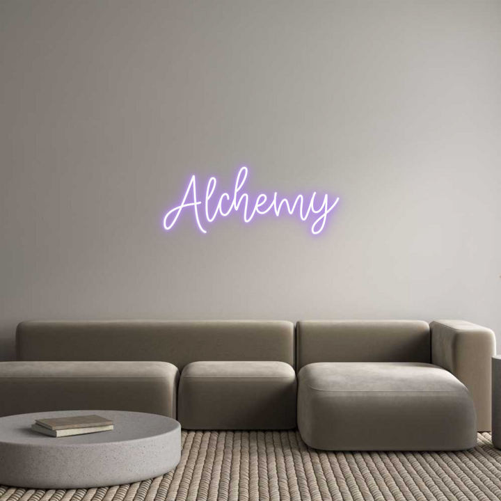 Create your Neon Sign Alchemy