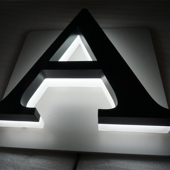 LED Backlit Letter Sign