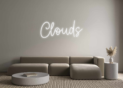 Create your Neon Sign Clouds