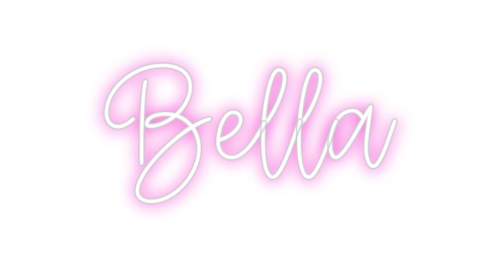 Create your Neon Sign Bella