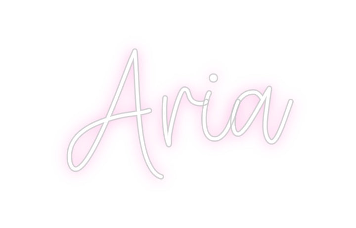 Create your Neon Sign Aria