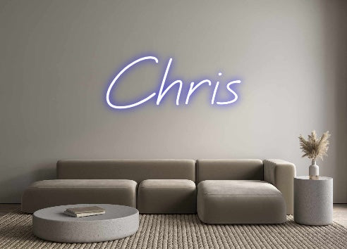 Create your Neon Sign Chris