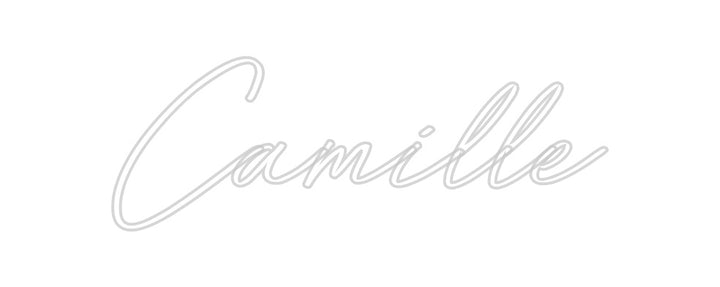 Create your Neon Sign Camille