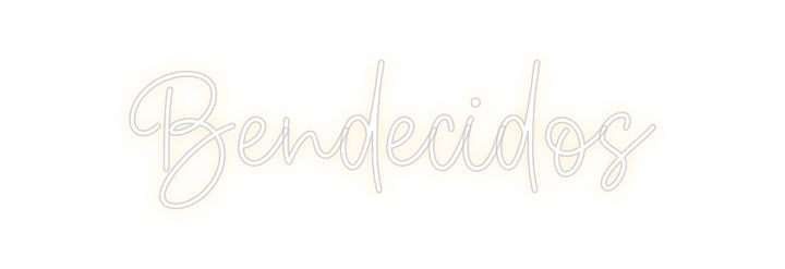 Create your Neon Sign Bendecidos