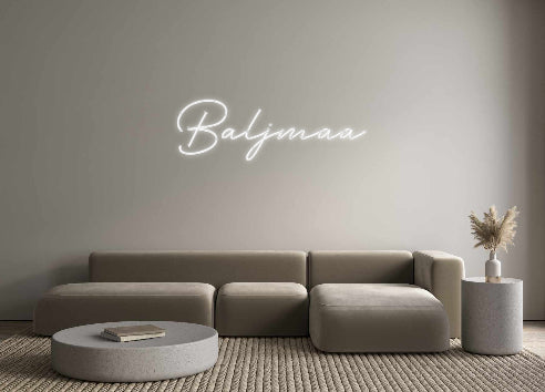 Create your Neon Sign Baljmaa