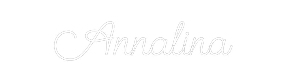 Create your Neon Sign Annalina