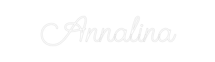 Create your Neon Sign Annalina