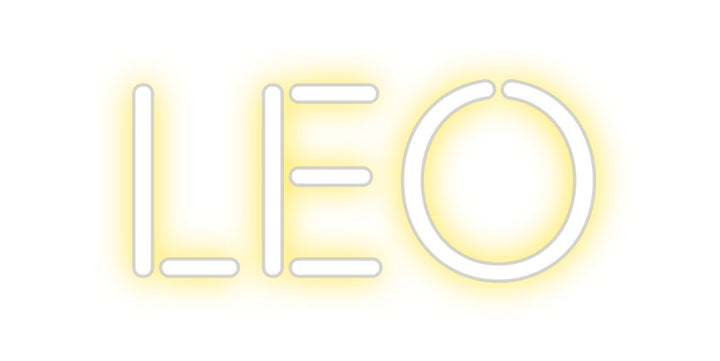 Create your Neon Sign Leo