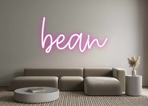 Create your Neon Sign bean