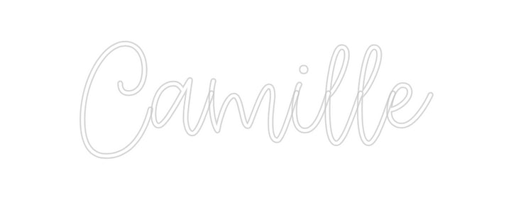 Create your Neon Sign Camille