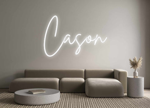 Create your Neon Sign Cason