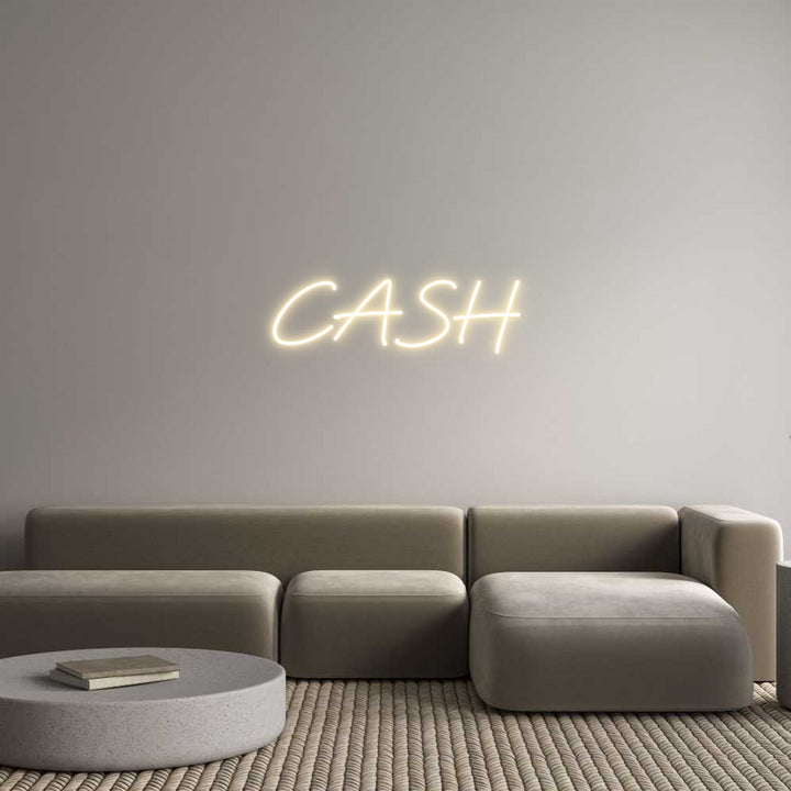 Create your Neon Sign CASH