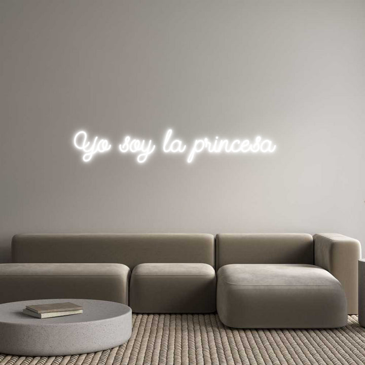 Create your Neon Sign Yo soy la pri...