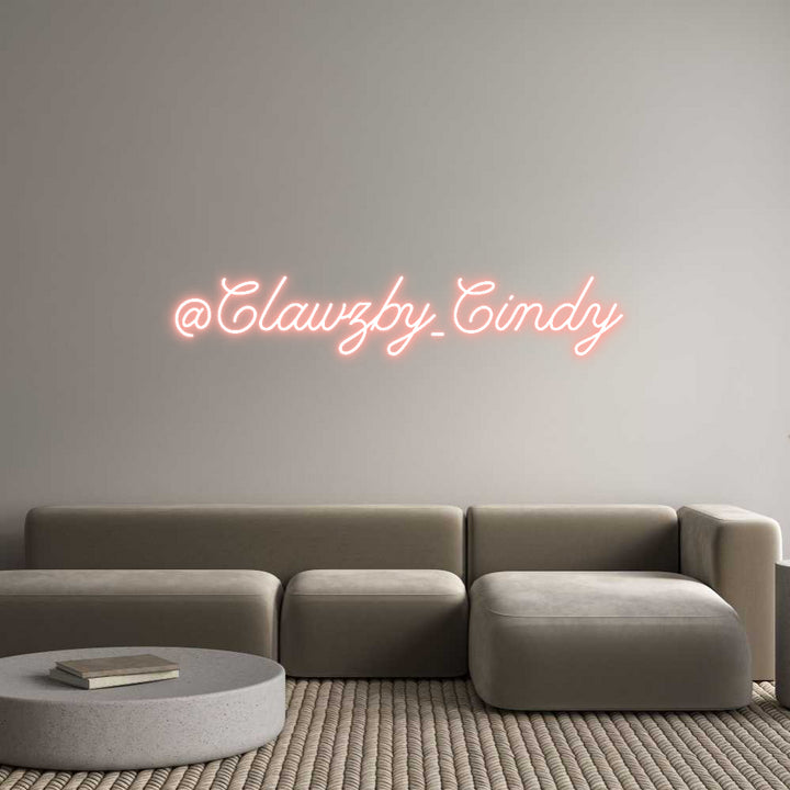 Create your Neon Sign @Clawzby_Cindy