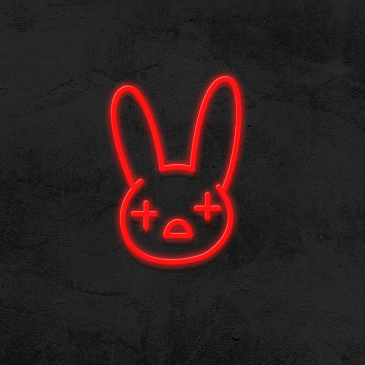 bad bunny neon sign led rapper reggaeton MK NEON