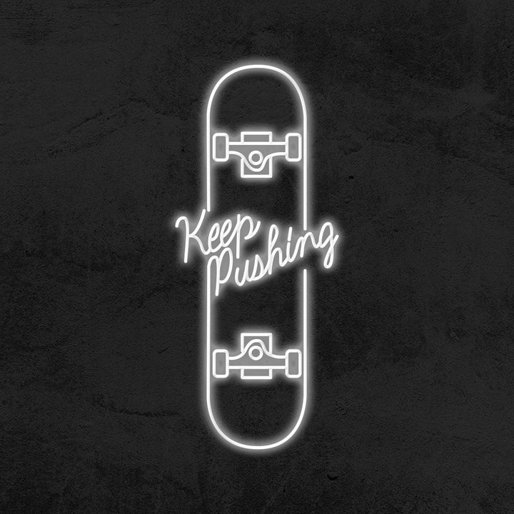 skate neon sign led mk neon