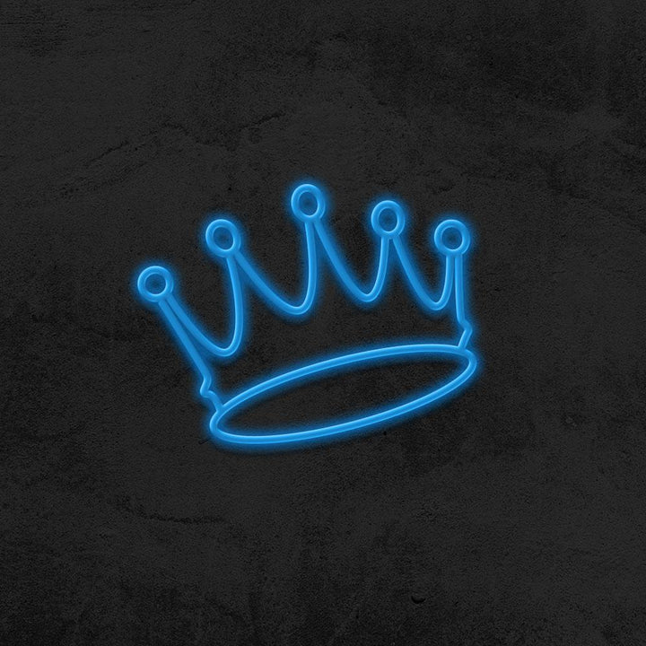 crown neon sign LED kid room mk neon