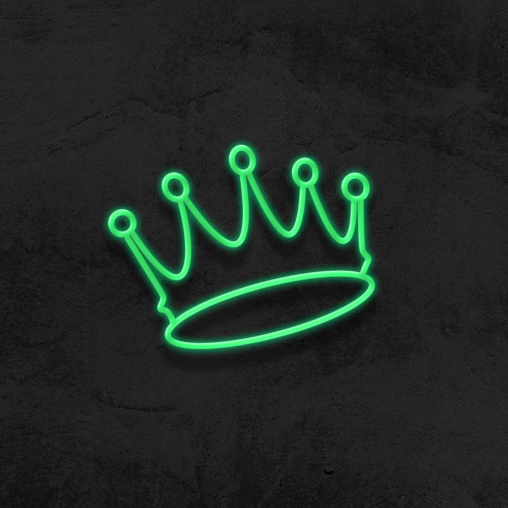 crown neon sign LED kid room mk neon