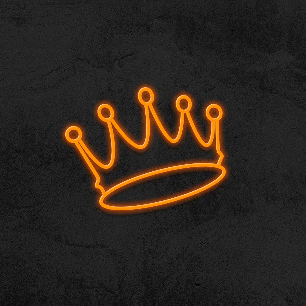 crown neon sign LED kid room mk neon