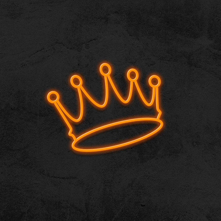 crown neon sign LED kid room mk neon