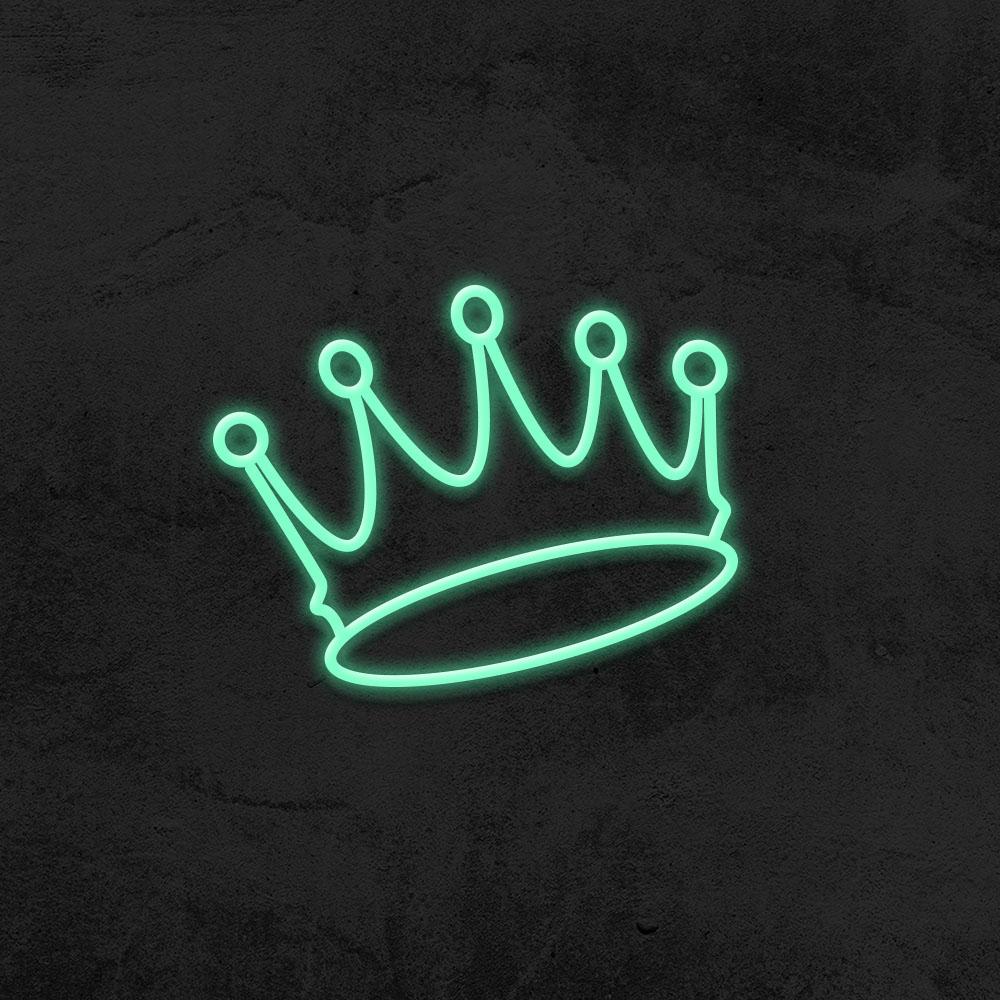 crown neon sign LED kid room mk neon