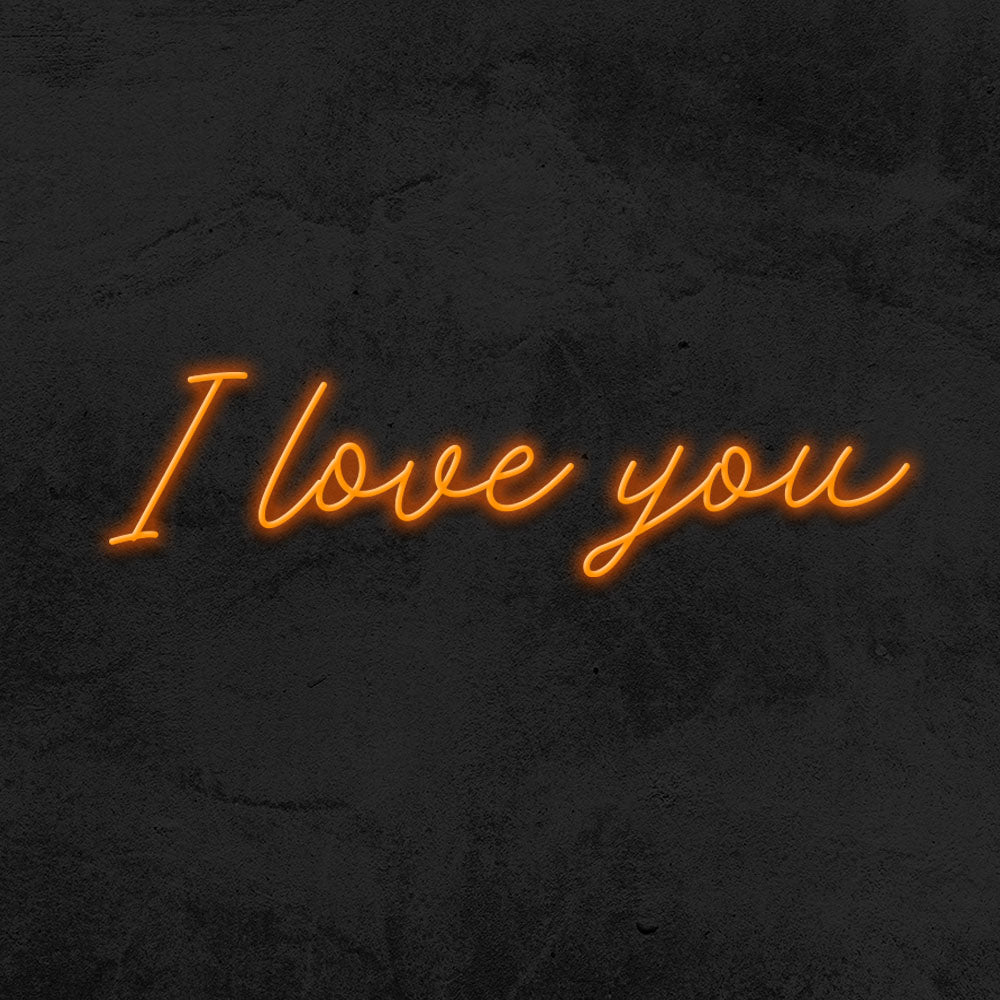 I Love You LED Wedding Neon Sign MK Neon