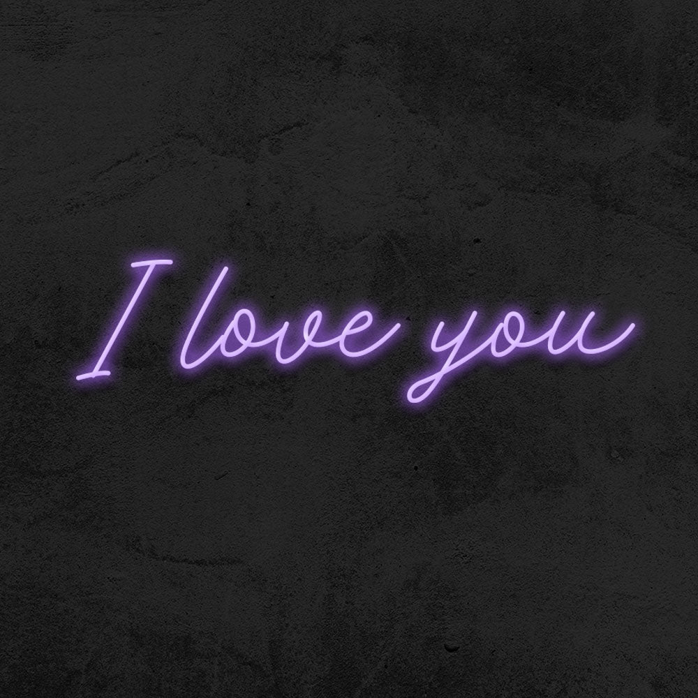 I Love You LED Wedding Neon Sign MK Neon