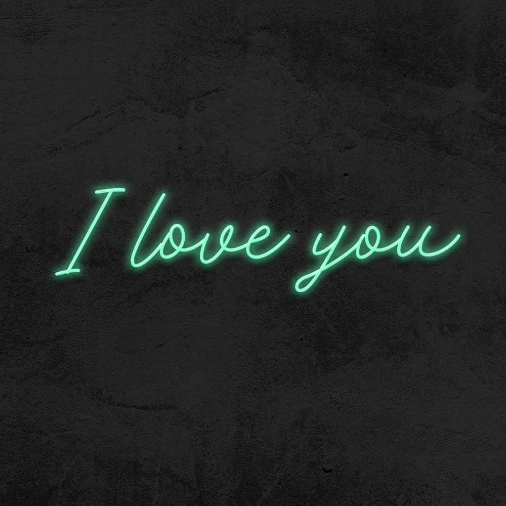 I Love You LED Wedding Neon Sign MK Neon