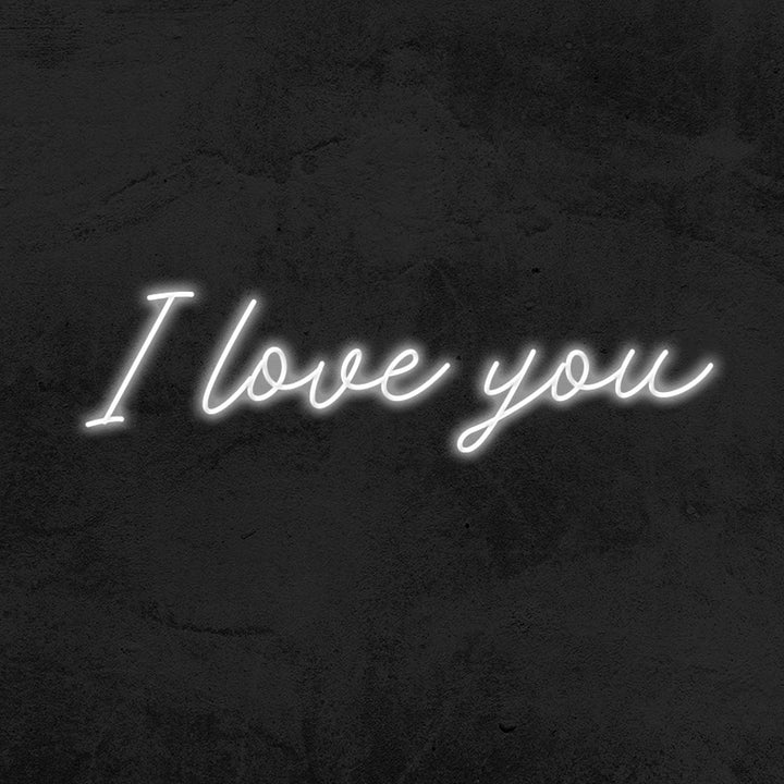 I Love You LED Wedding Neon Sign MK Neon