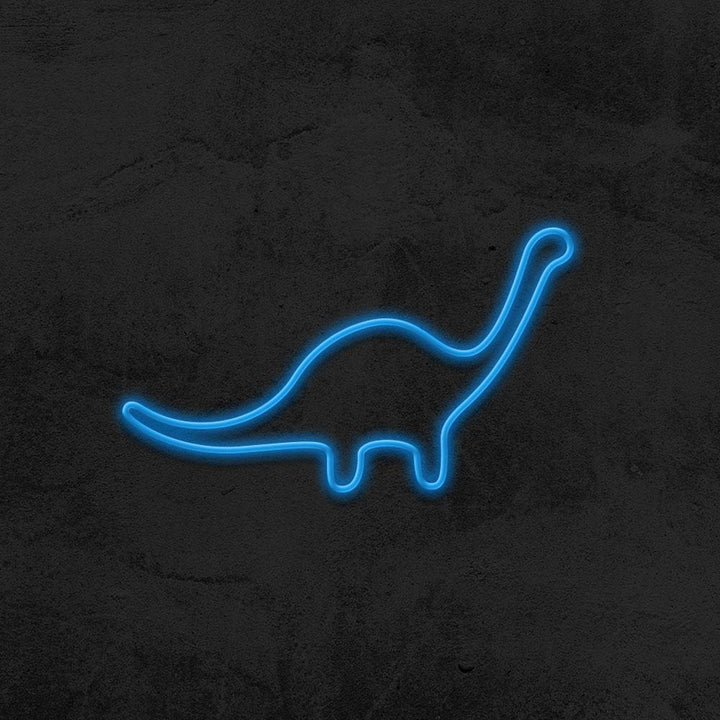 dinosaur neon sign LED kid room mk neon