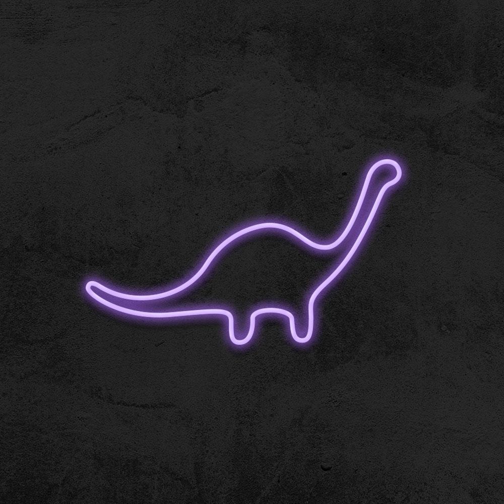 dinosaur neon sign LED kid room mk neon