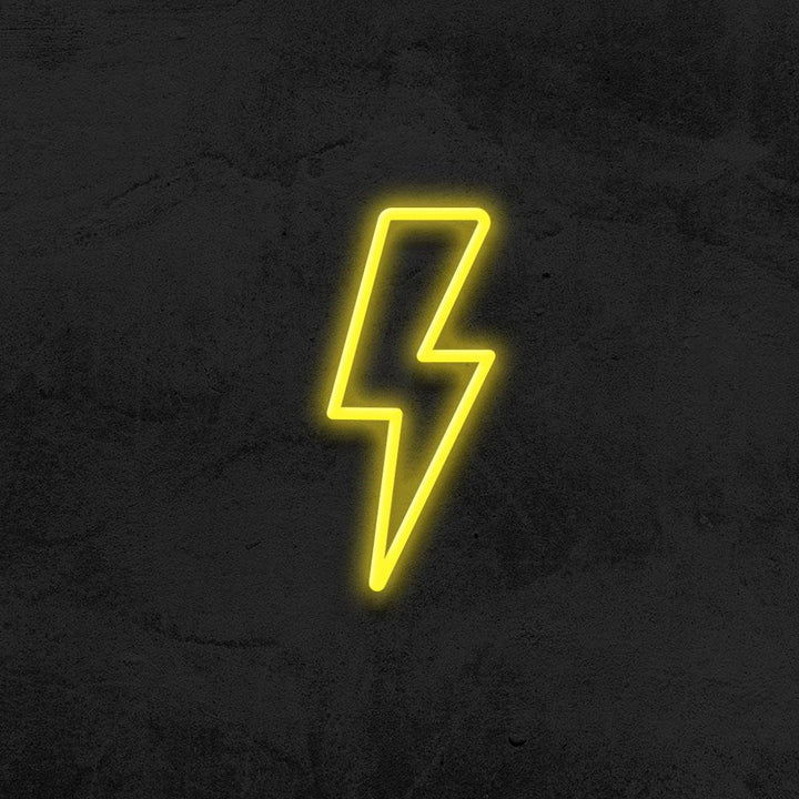 thunder neon sign LED kid room mk neon