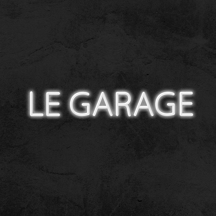 le garage neon sign led mk neon