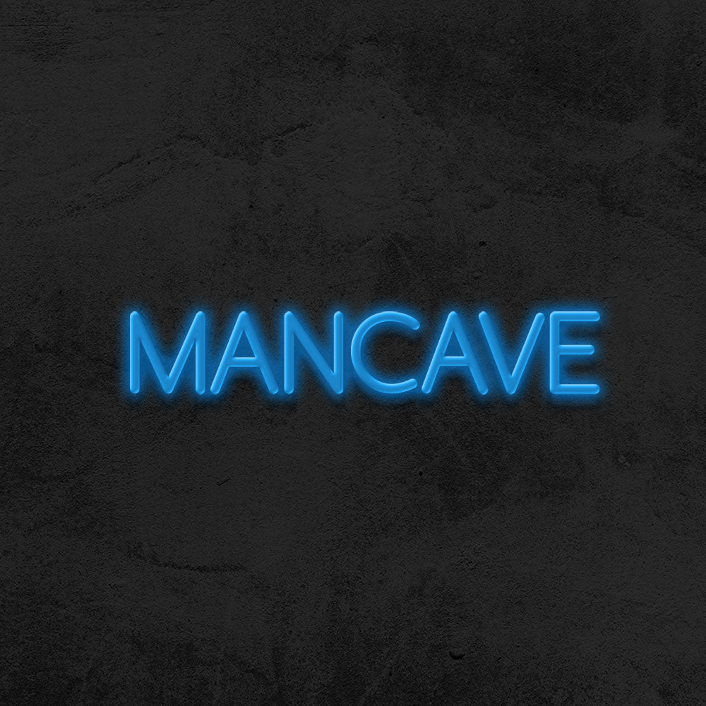 mancave neon sign led mancave mk neon