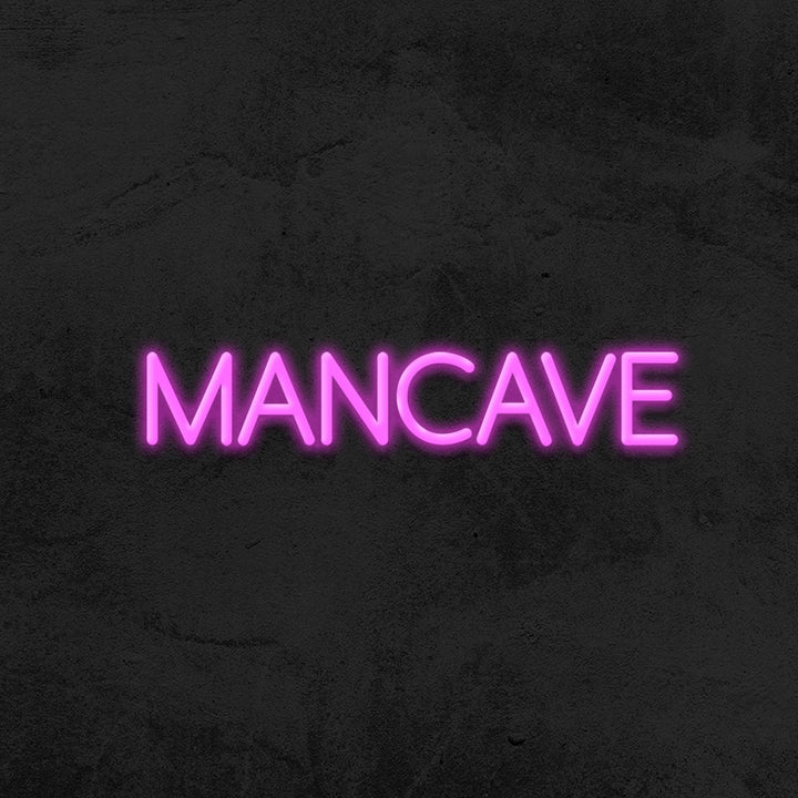 mancave neon sign led mancave mk neon