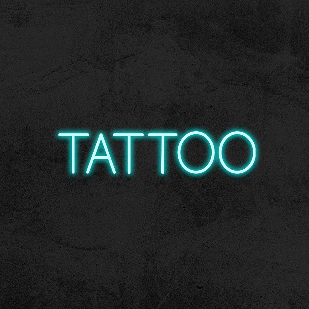 Tattoo neon sign led mk neon