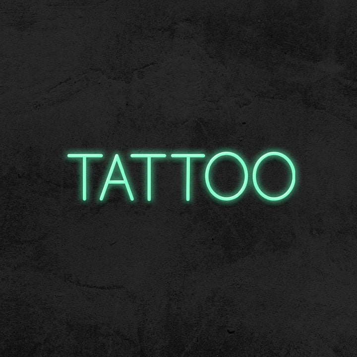 Tattoo neon sign led mk neon