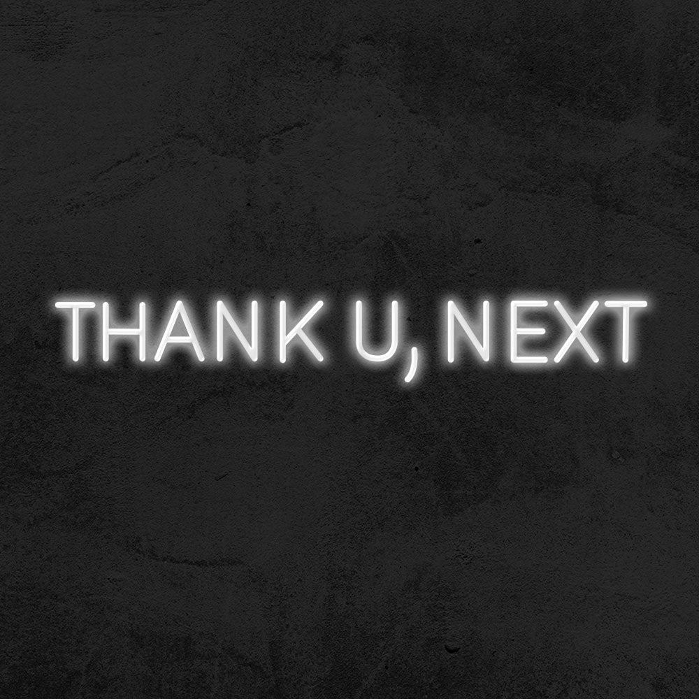 thank u next neon sign led mk neon