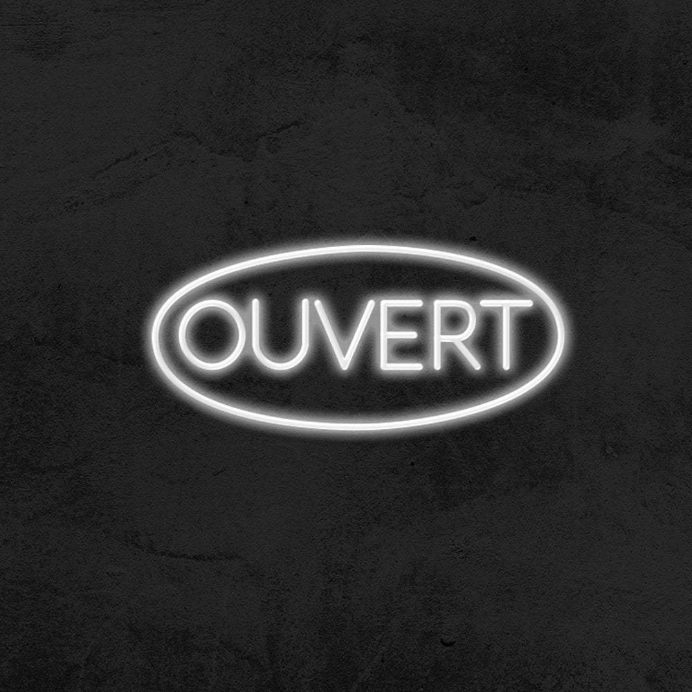 ouvert neon sign led restaurant mk neon