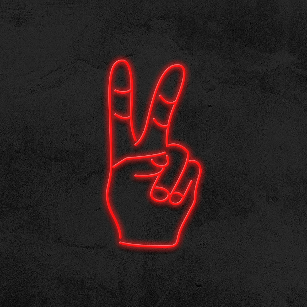 peace neon sign led home decor mk neon