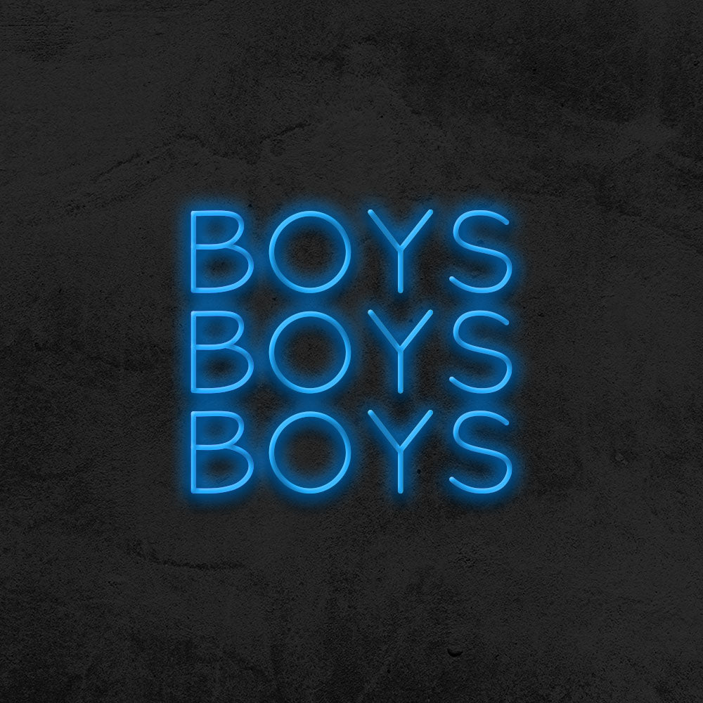 Boys boys boys neon sign led home decor mk neon