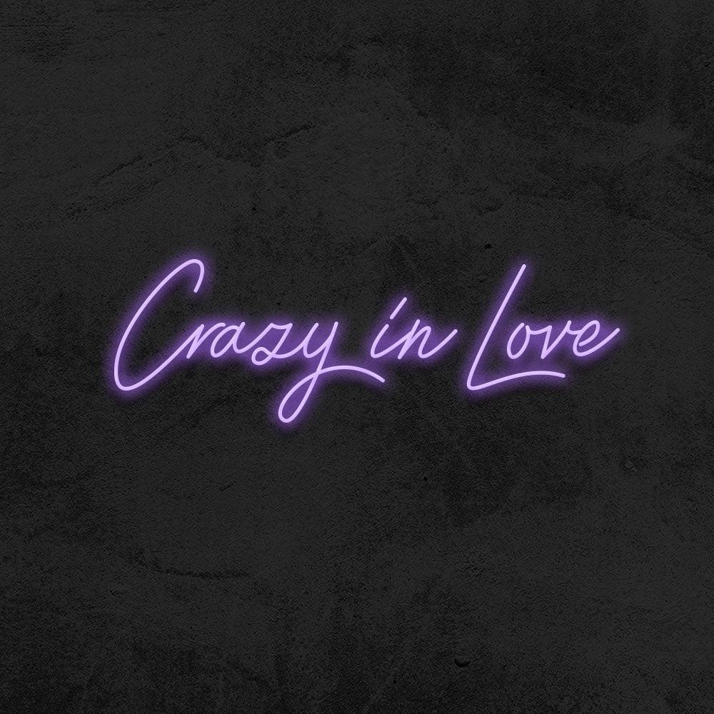 crazy in love neon sign wedding mk neon