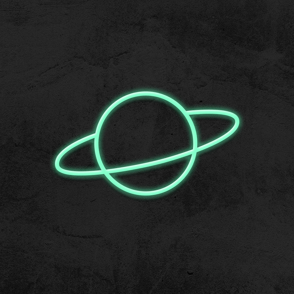 planet neon sign LED kid room mk neon