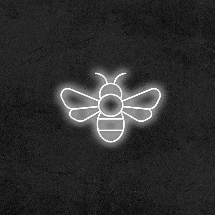 bee neon sign led home decor mk neon