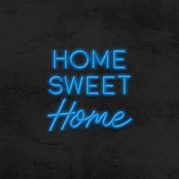 Home sweet home neon sign led home decor mk neon