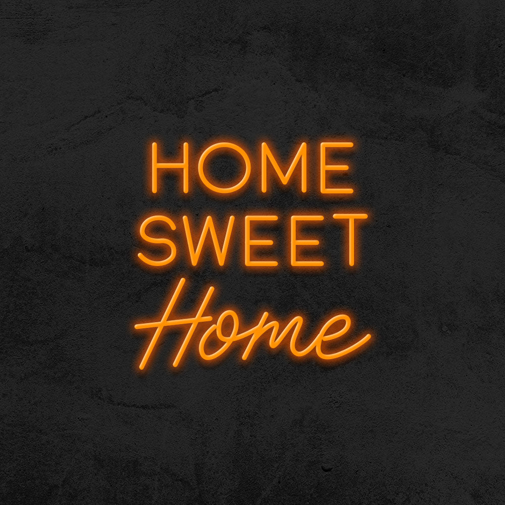 Home sweet home neon sign led home decor mk neon